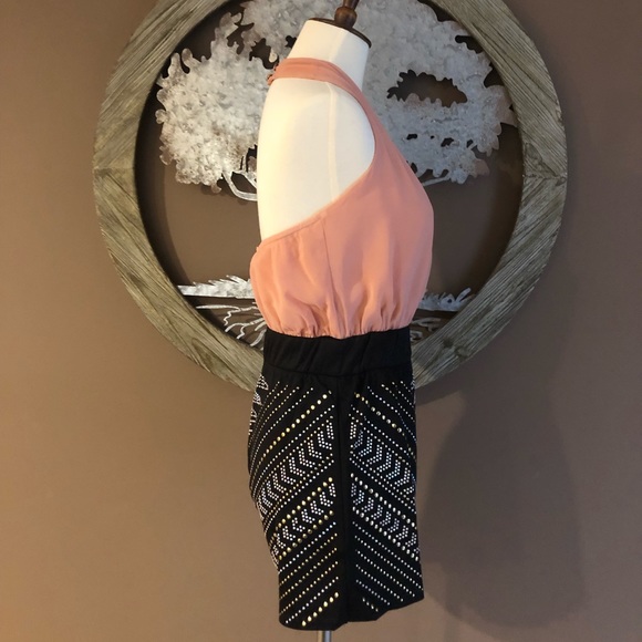 🆕❗️Last 2❗️Blush Embellished Romper 🖤 - Picture 4 of 6
